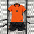 2026 Netherlands Home World Cup Football Shirt Kids Size
