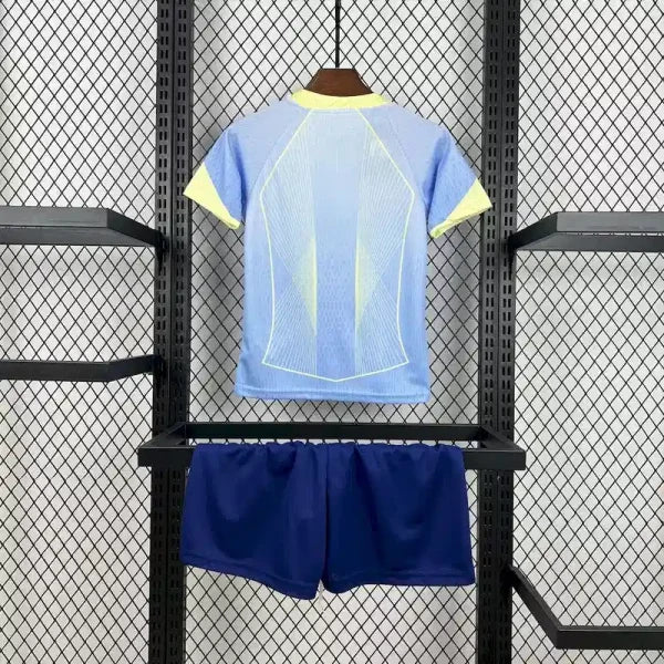 2025/2026 Kids Size Barcelona Special Edition Blue Football Shirt
