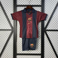 Barcelona x Travis Scott Retro 2000/01 Home Skeleton Jersey Kids Size