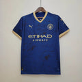 2023 Manchester City Chinese New Year Commemorative Edition Blue Football Shirt 1:1 Thai Quality