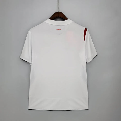 2006 Retro England Home Soccer Jersey