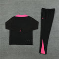 2024/2025 Chelsea Half-Pull Tracksuit Black 1:1 Thai Quality