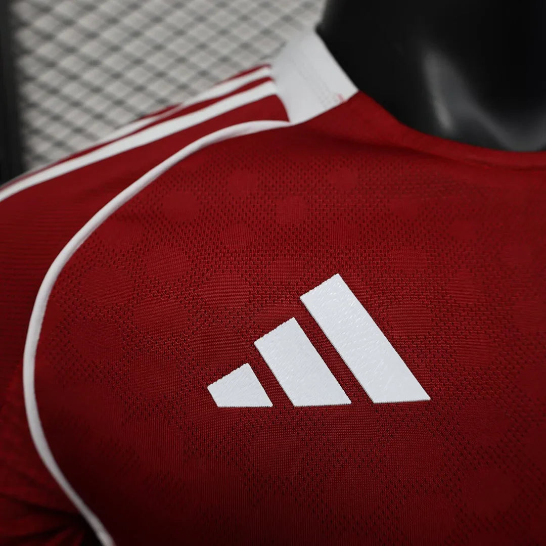 2025/2026 Player Version Liverpool Home Football Shirt