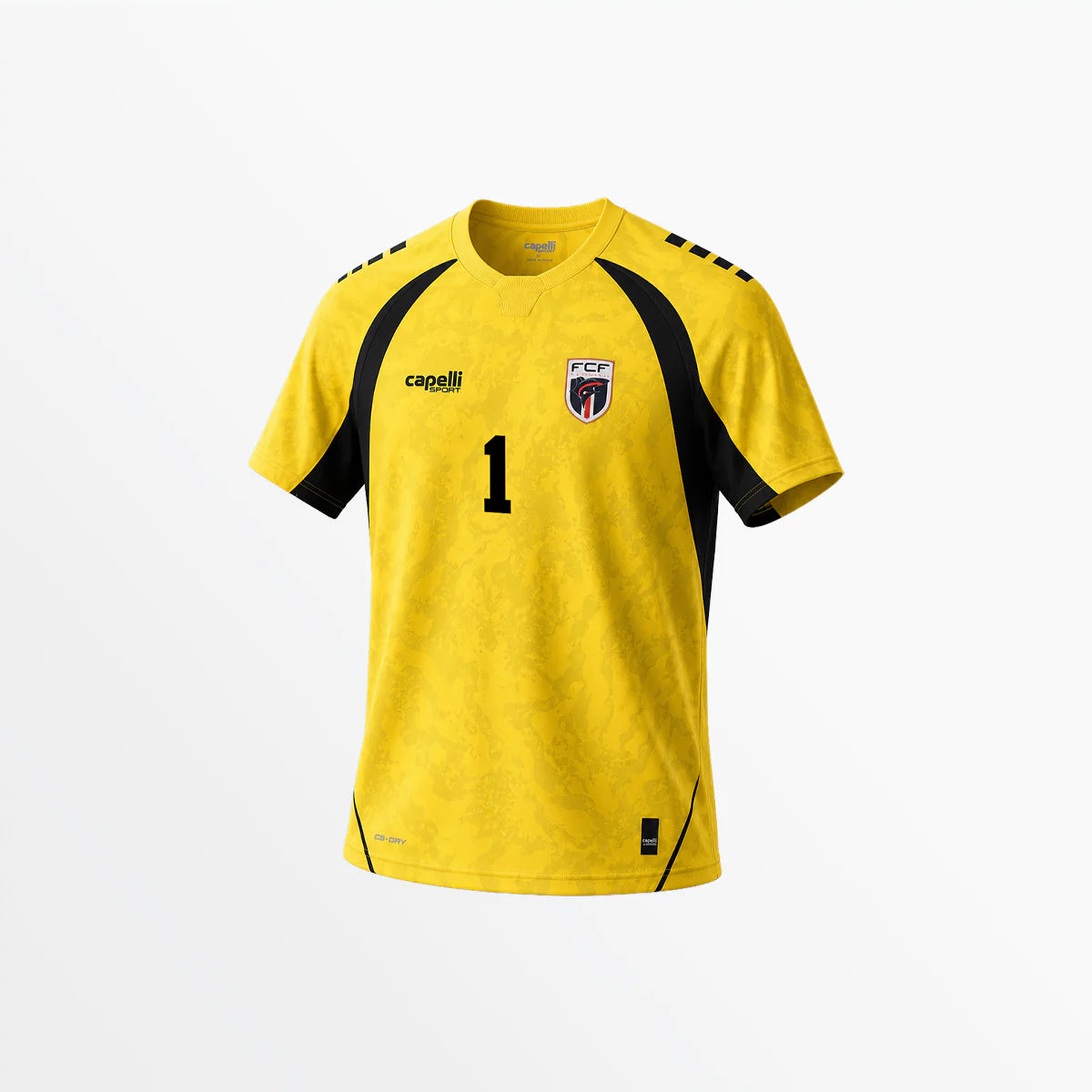 Cape Verde World Cup 2026 Goalkeeper Jersey Yellow