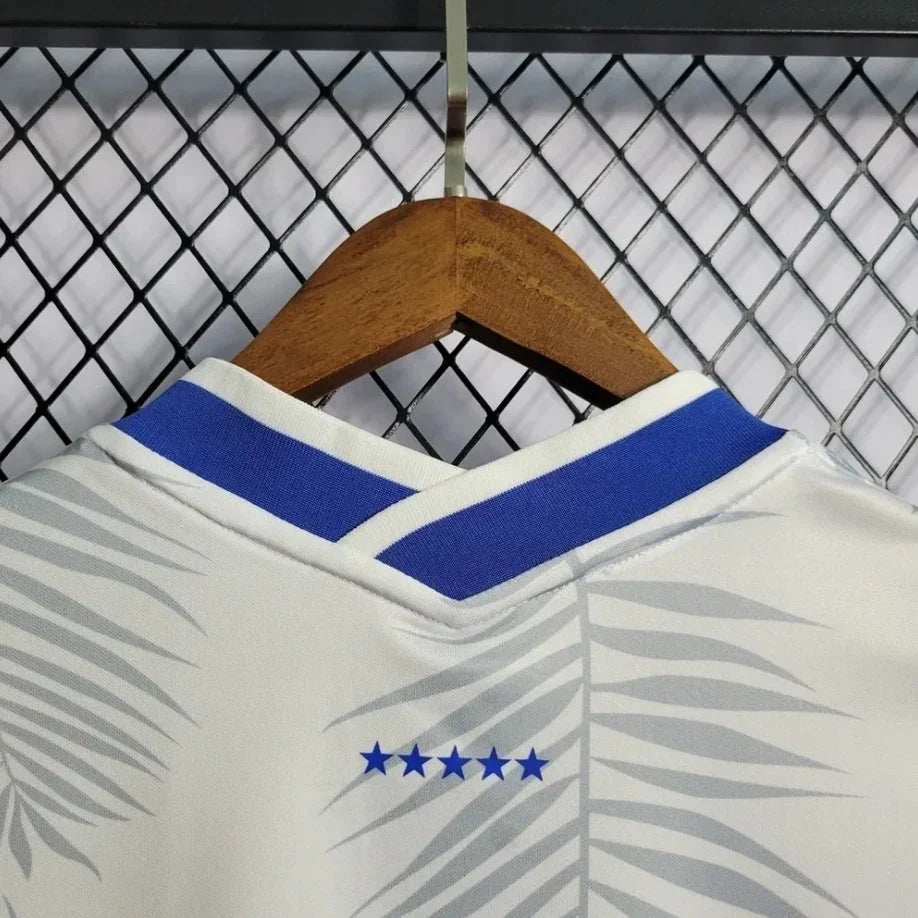 2022 Brazil Blue Beach Football Jersey