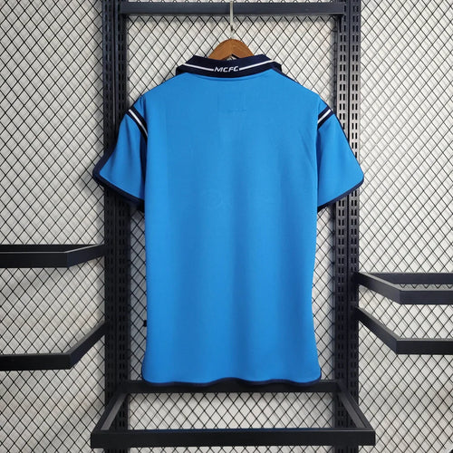2001/2002 Retro Manchester City Home Football Shirt