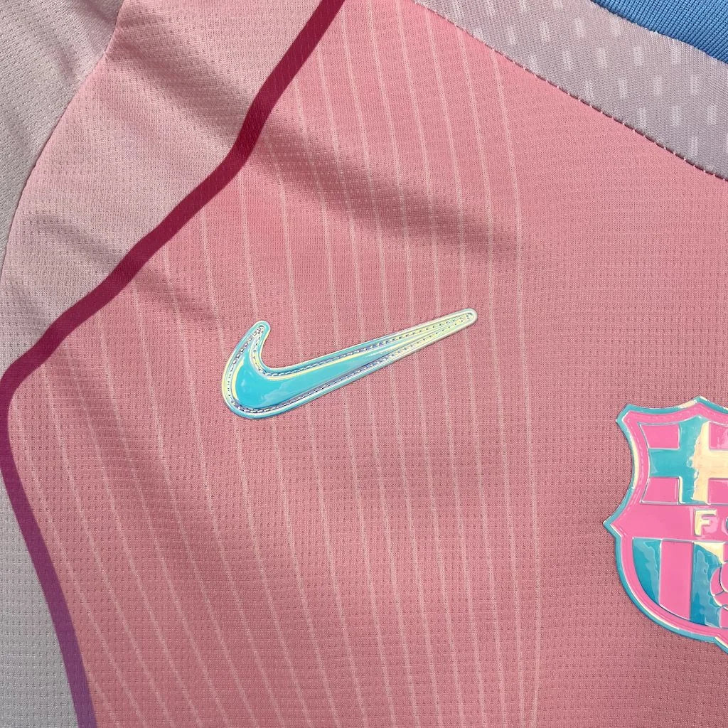 2025/2026 Barcelona Special Pink Football Shirt