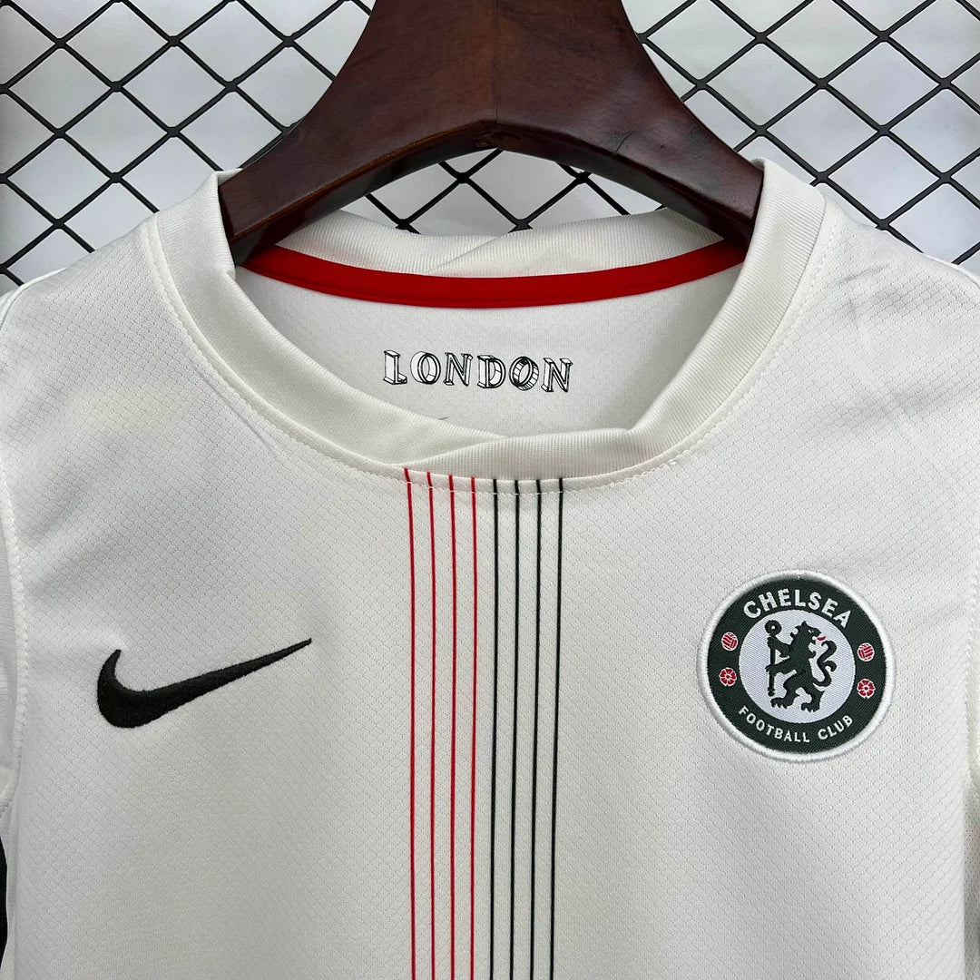 2025/2026 Chelsea Away Football Shirt Kids Size